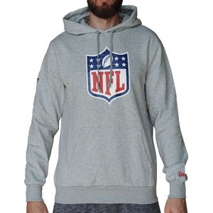 New Era NFL Generic Logo Hoodie 60416768, Mannen, Grijs, Sweatshirt, maat: L
