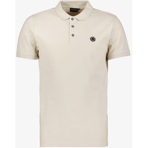 Unsigned heren polo beige - Maat S