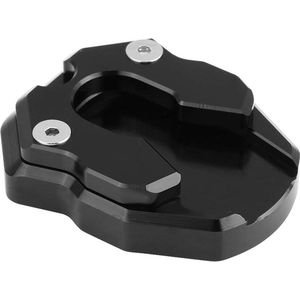 Motorstandaard Pad Antislip Voetverlenging Zijstandaard Pad voor Nmax155 XMAX 300 Zwart - Hoogwaardig materiaal - Bescherming tegen krassen .