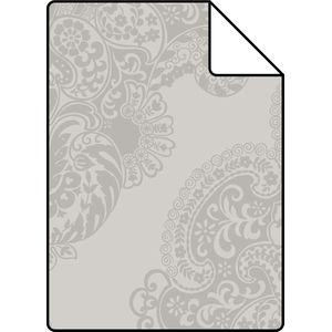 Proefstaal Origin Wallcoverings behang ornamenten taupe - 26,5 x 21 cm - 345915-S