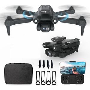 Drone - Verstelbare 1080P Camera - FPV RC - 360° Obstakel Vermijding - 2 Batterijen
