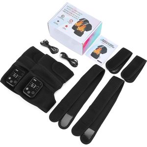 SHOP28 - 2PCS - 3 in 1 - Elektrische - Knie Beschermers - Verwarming - Massager - Pijnverlichting - Gewricht - Ook geschikt voor Schouder en Elleboog