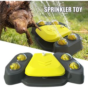 Hond Automatische Water Dispenser Sproeier Multifunctionele Buiten Sprinkler Verkoeling Speelgoed Voor Hond Kat Praktische Dierbenodigdheden