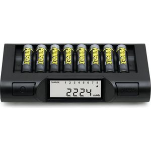 Maha Powerex MH-C980 AA of AAA NiMH/NiCD EU-stekker batterijlader