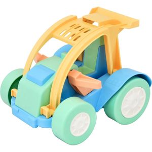ELFIKI Duin Buggy - Speelgoed Auto Jongens - Duurzaam Speelgoed 1 Jaar - Peuter Speelgoed - Zandbak Speelgoed - Gemaakt van Suikerriet Plastic