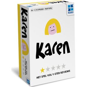 Karen - Party Game- Spelletjes voor volwassenen gebaseerd op échte 1-sterrenreviews op het internet - Nederlandstalige versie