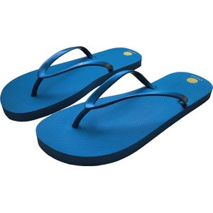 Owniez Flip Flops - Uni Teal Teenslippers - Dames - Comfortabele en Duurzame Slippers - Maat 41/42
