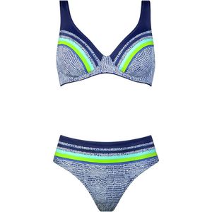 Charmline Nautic Concert Bikini Blauw 40 D