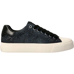 Guess - Maat 36 - JIANAA3 Dames Sneakers - Zwart/Blauw