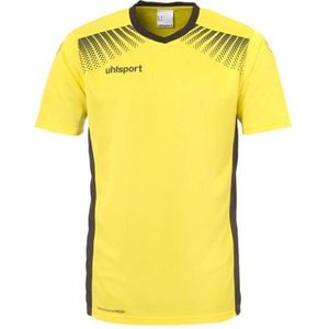 Uhlsport Goal Shirt Limoen Geel-Zwart Maat 128