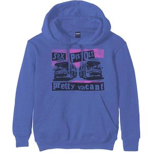 Sex Pistols - Pretty Vacant Coaches Hoodie/trui - XL - Blauw