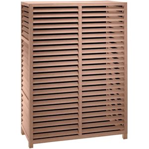 Evolar WPC Airco Omkasting met Opstelvoetjes Tropical Teak Tower