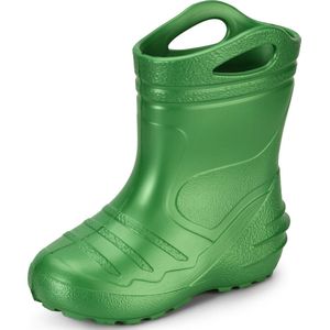 Ladeheid LA-KL-051-Summer Kinderen Regenlaarzen - Rubber Laarzen - EVA - Smaragdgroen - 26