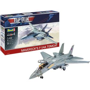 1:48 Revell 03865 Maverick's F-14A Tomcat ‘Top Gun’ Plastic Modelbouwpakket