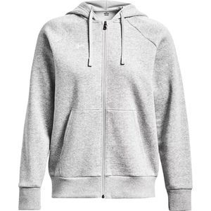 Under Armour UA Rival Fleece FZ Hoodie Dames Vest - Grijs - Maat XL