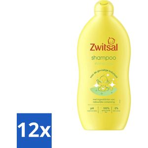 Zwitsal - Shampoo - Mild - Voor Dagelijks Gebruik - 700 ml - Voordeelverpakking - 12 stuks
