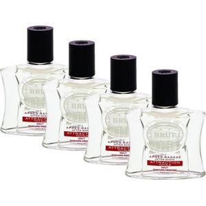 Brut Attraction Totale Aftershave lotion 4 x 100 ml