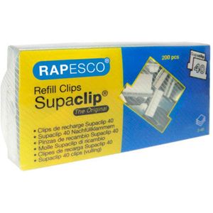 Supaclip 40 Refills 2-40vel 200st metaal