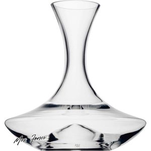 Mrs. Jones Decanteerkaraf Met holle bodem handgeblazen glazen wijnkaraf ideale vorm druppelvrij schenken 15 l - WMF karaf 0947652000 .