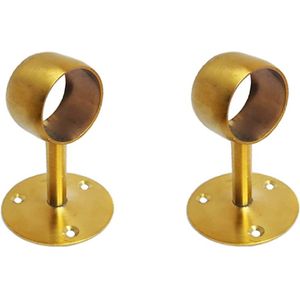 Gouden Geborsteld Roestvrij Staal Kaststaaf - Heavy Duty - 1,5 Inch