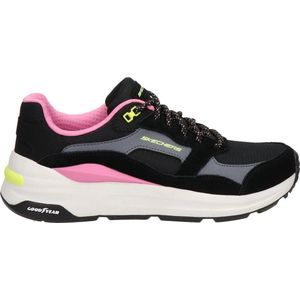 Skechers Global Jogger dames sneaker - Zwart - Maat 37