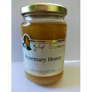 Honing rozemarijn - pure honing 375 gram met honinglepel