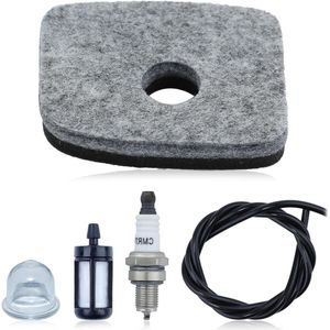 Luchtfilter compatibel met Stihl BG56 BG56C SH56C bladblazer - Inclusief brandstoffilter en brandstofleiding # 42411201800
