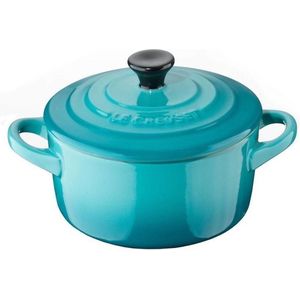 Le Creuset Serveerpannetje / Mini Braadpan - Signature - Carribean Blue - ø 10 cm / 250 ml