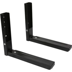 Universele Opvouwbare Magnetron Muurbeugel, 2 Stuks Zware Keukenrek voor Grill/Koffiezetapparaat