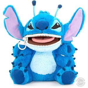 Disney Lilo & Stitch Pluche knuffel Zippermouth Stitch 24 cm Blauw