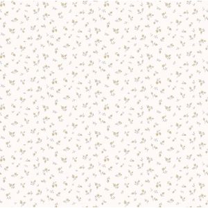 Blooming Garden 6 - Behang Rozen - Wandbekleding - Wanddecoratie - Vliesbehang - Geel - 0,53 x 10,05 M.