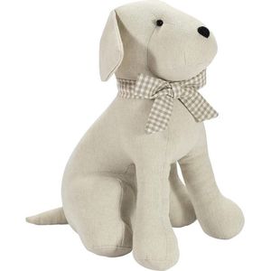 Fabric Novelty Animal Door Stopper - Heavy Weighted 1.5kg Decorative Labrador Dog Themed Home Decor - Dog Lover Gifts Women Men Kids