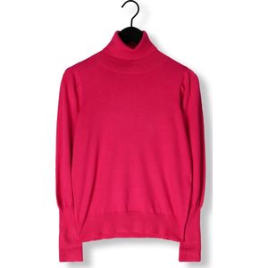 Notre-V Basic Knit Blouse Truien & vesten Dames - Sweater - Hoodie - Vest- Roze - Maat XL