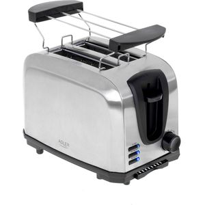 Adler AD3222 - Broodrooster - Toaster met broodjesrooster - 1000 Watt