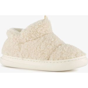 Thu!s dames teddy pantoffels beige - Maat 41 - Sloffen