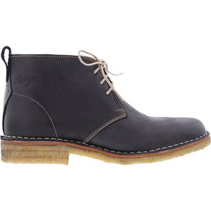 Livingstone Venezuela - Veterschoen - Zwart - Waxed Nubuck - Wijdtemaat I - Schoenmaat 47,5