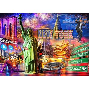 Bluebird - Legpuzzel - New York - 3000 (*let op) stukjes