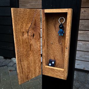 Sleutelkastje - Y van Weenum - Handgemaakt - sleutels - sleutelhouder - luxe hardhout - luxe sleutelkastje