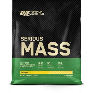 Optimum Nutrition Serious Mass - Banana - Mass Gainer - Weight Gainer - 5450 gram (16 servings)