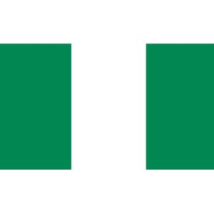 CHPN - Vlag - Vlag van Nigeria - Nigeriaanse vlag - Nigeriaanse Gemeenschaps Vlag - 90/150CM - Nigerian flag - Nigeria - Abuja