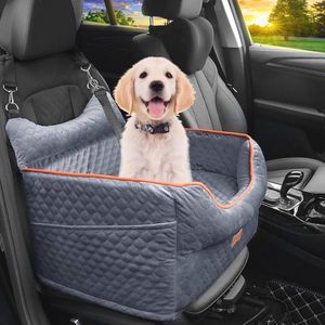 Hondenautostoel voor Kleine Honden - Veilig en Comfortabel Verhoogd Reisbed