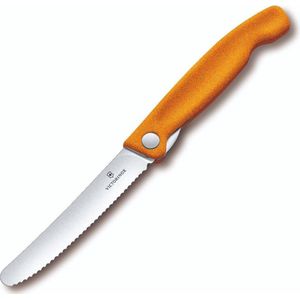 Victorinox Swiss Classic tomatenmes inklapbaar - 11cm - kartel -oranje