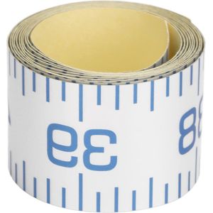 Intrekbare Vis Meetlint- Waterdicht-Zelfklevend- Vissen Meten- Accessoire voor Vissers- Crafters- Vissen Enthousiastelingen.