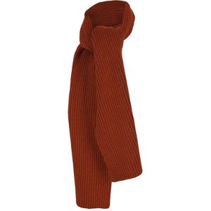 Sarlini - Sjaal kinderen - Unisex - Effen - 2/4 Jaar - Midden Bruin