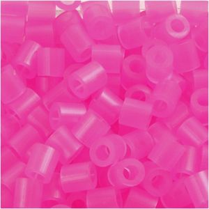 Nabbi Strijkkralen Neon Roze 6000 stuks