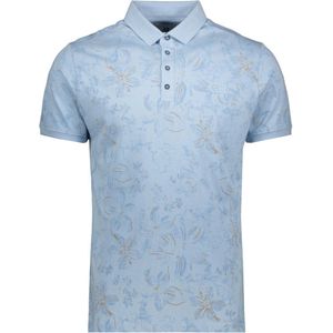 Gabbiano Poloshirt Polo Shirts 234526 Tile Blue Mannen Maat - 3XL