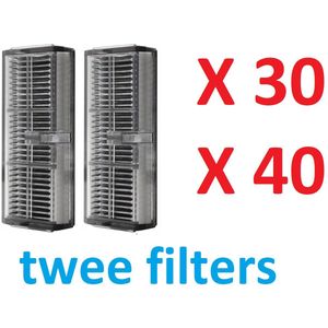 HEPA-filter set van 2 stuks compatibel met Dreame X30 / X40 stofzuiger - een hoogwaardig vervangingsfilter verbetert de luchtkwaliteit in je huis en zorgt voor een betere frisse lucht en een gezondere leefomgeving