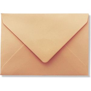 50 Luxe Enveloppen - C7 - beige - 8,1x11,4cm - 120 grams - Geschikt voor A7