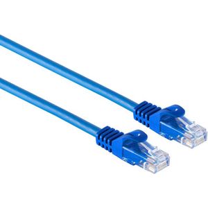 Powteq professional - 2 meter - CAT 7 netwerkkabel / internetkabel - 10 Gbit - Blauw