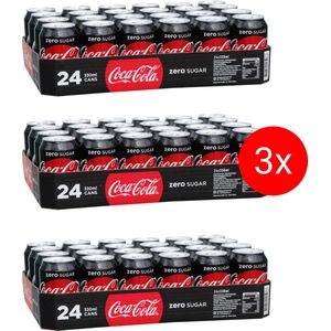 Coca Cola Zero Triple Pack - 72x330 ml EU